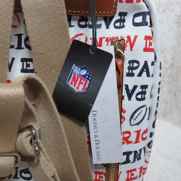 Dooney & Bourke NFL New England Patriots Backpack (White/Multi) main image 7